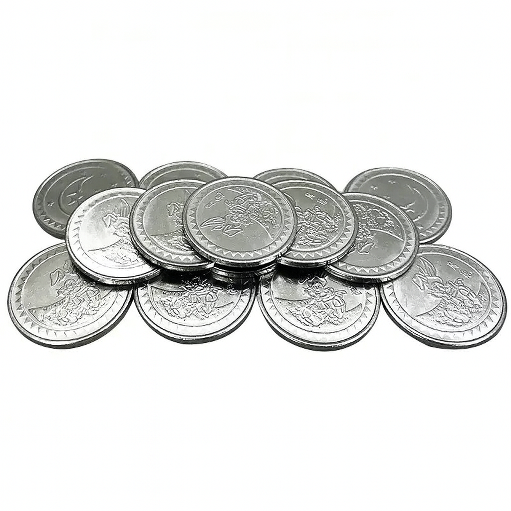 Bag of tokens for toy capsule machines - 50 pcs