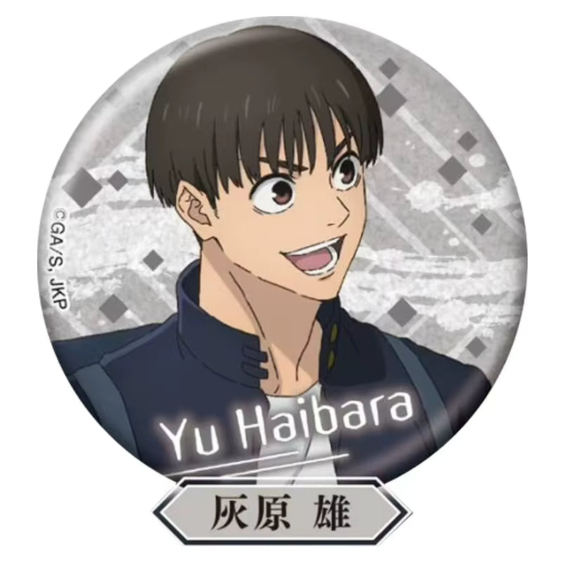 Jujutsu Kaisen Kaigyoku Gyokusetsu Glitter Pin Badge Collection