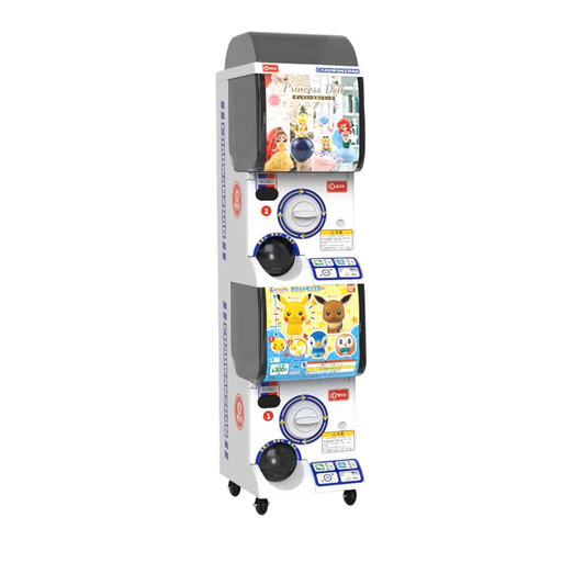 Capsule toy vending machine (two layers)